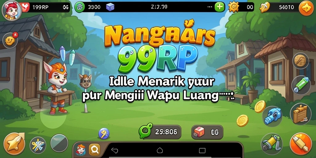 Screenshot tampilan gameplay 99RP yang seru dan menarik.
