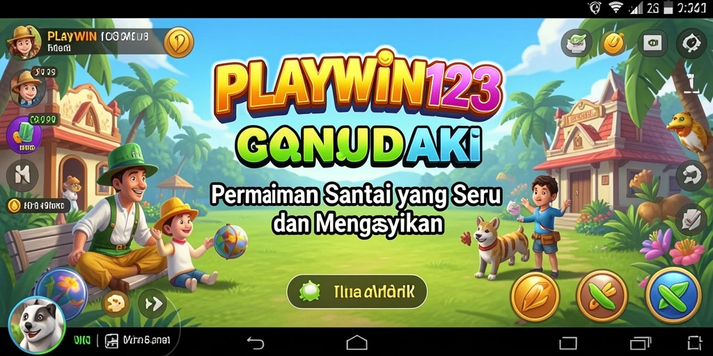 Screenshot utama dari gameplay PLAYWIN123 yang menghibur.