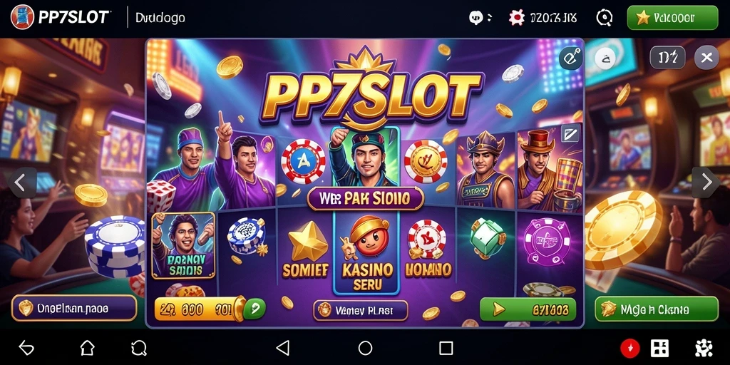 Tampilan menarik dari gameplay PP7SLOT yang memukau.